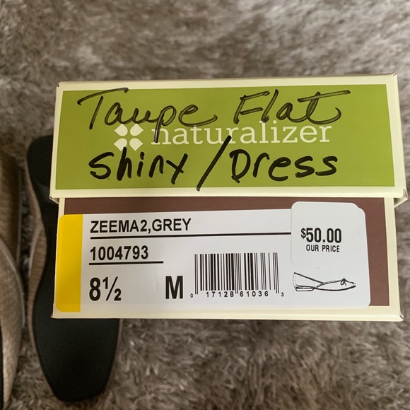 Naturalizer Zeema 2 Flat Dress Shoe 8.5 - Picture 6 of 6